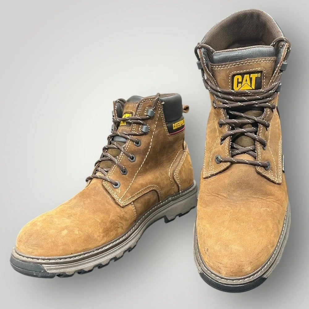 Caterpillar Men's Precision Composite Toe‎ Waterproof Work Boots Size 12